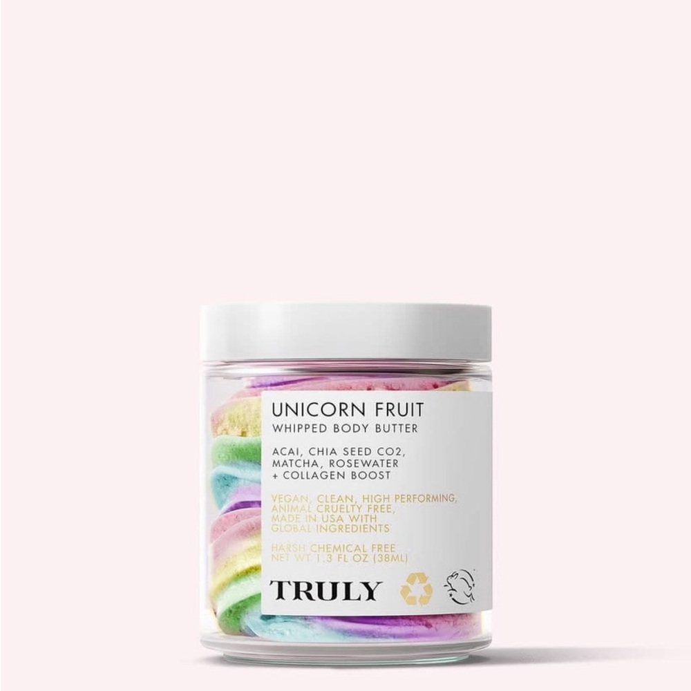 TRULY Unicorn Fruit Whipped Body Butter - Rainbow Swirl